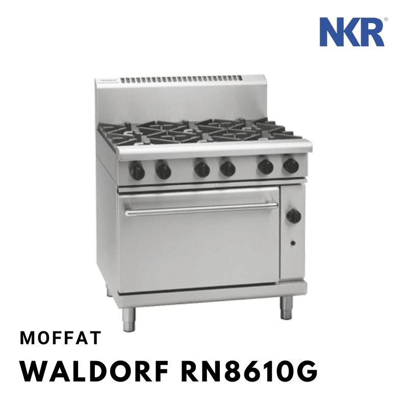 Oven Ranges Waldorf 800 Series RN8610G - 900mm Gas Range Static Oven NKR MALAYSIA