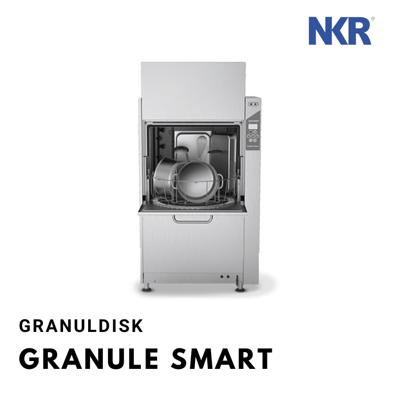 Space-saving front-loaded pot washer with high capacity for medium operations NKR MALAYSIA