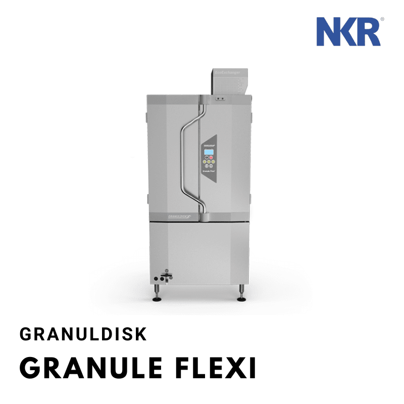 Space-saving front-loaded pot washer for small to medium operations NKR MALAYSIA