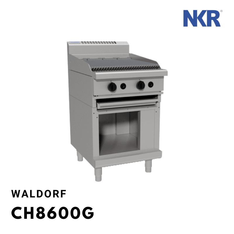 Chargrills / Barbecues Waldorf 800 Series CH8600G-CB - 600mm Gas Chargrill - Cabinet Base Malaysia