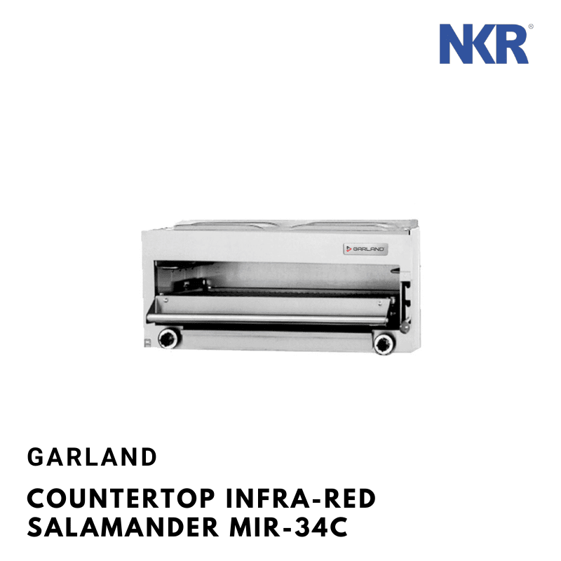 Garland MIR-34C Master Series Natural Gas 34" Countertop Infra-Red Salamander Malaysia NKR