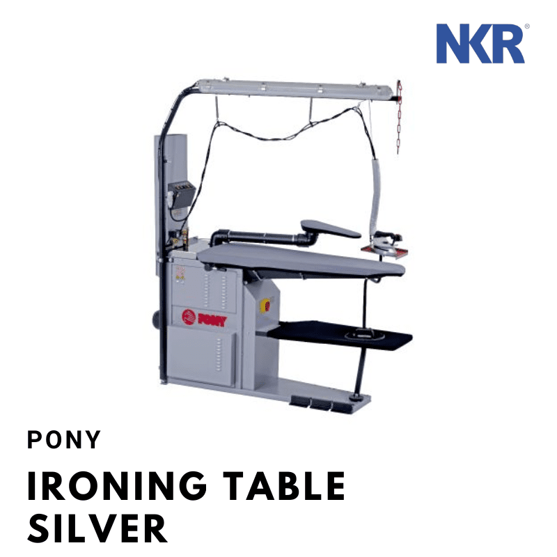 PONY Ironing Table SILVER